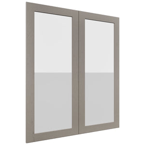 Fabuwood Galaxy Horizon DS GDW3642 Wall Glass Door, Front View
