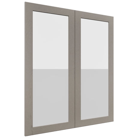 Fabuwood Galaxy Horizon DS GDW3642 Wall Glass Door, Front View