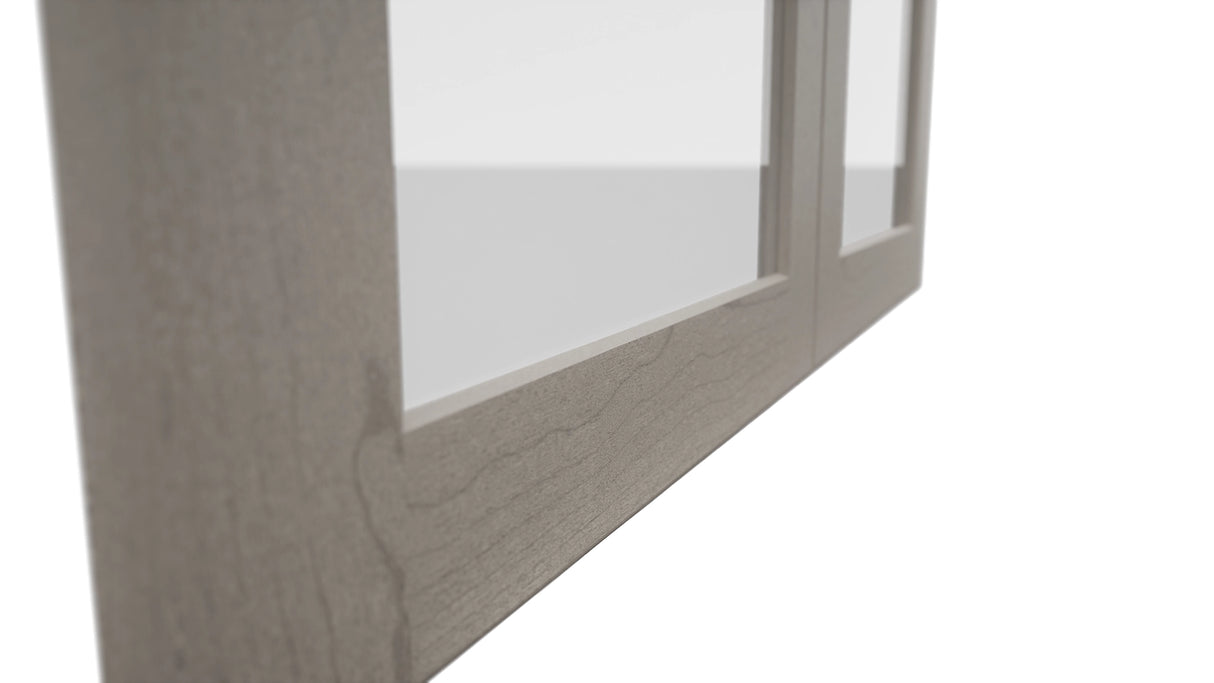 Fabuwood Galaxy Horizon DS GDW3642 Wall Glass Door, Detail View