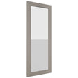 Fabuwood Galaxy Horizon DS GDWD1857 Wall Glass Door, Front View