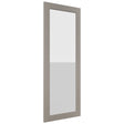 Fabuwood Galaxy Horizon DS GDWD1860 Wall Glass Door, Front View
