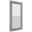 Fabuwood Galaxy Horizon DS GDWDC2430 Wall Glass Door, Front View