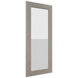 Fabuwood Galaxy Horizon DS GDWDC2436 Wall Glass Door, Front View