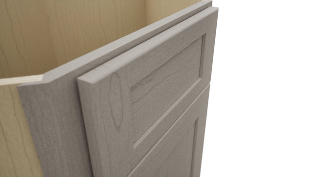 Fabuwood Galaxy Horizon DSB36 Base Corner Diagonal Sink Cabinet, Detail View