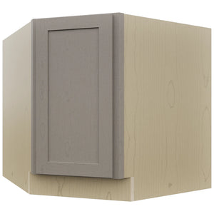 Fabuwood Galaxy Horizon DSB36FD Base Corner Diagonal Sink Cabinet, Front View