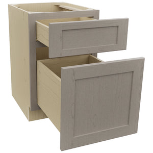 Fabuwood Galaxy Horizon FD18 Vanity Desk, Open View