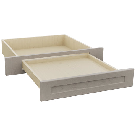 Fabuwood Galaxy Horizon KD30 Vanity Desk, Open View
