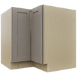 Fabuwood Galaxy Horizon LSB36 Base Corner Lazy Susan Cabinet, Front View