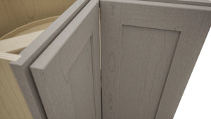 Fabuwood Galaxy Horizon LSB36 Base Corner Lazy Susan Cabinet, Detail View