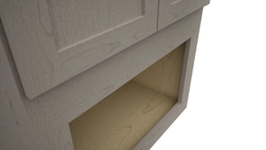 Fabuwood Galaxy Horizon MC303921 Wall Microwave Cabinet, Detail View
