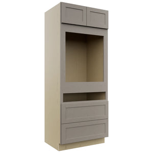 Fabuwood Galaxy Horizon OC3384C Tall Oven Cabinet Combo, Front View