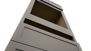 Fabuwood Galaxy Horizon OC3384C Tall Oven Cabinet Combo, Detail View