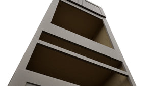 Fabuwood Galaxy Horizon OC3390D Tall Oven Cabinet Double, Detail View