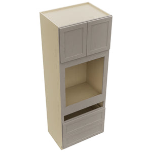Fabuwood Galaxy Horizon OC3393C Tall Oven Cabinet Combo, Top View