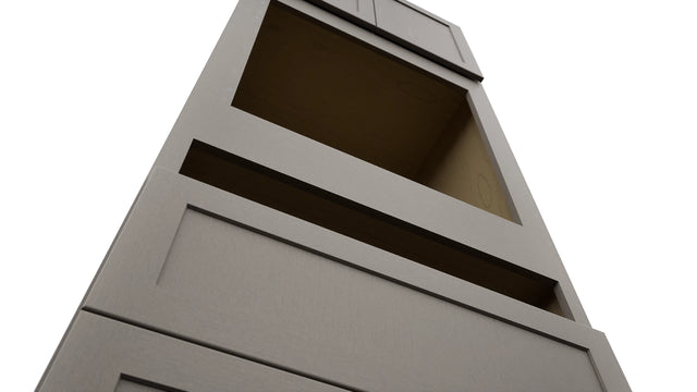 Fabuwood Galaxy Horizon OC3393C Tall Oven Cabinet Combo, Detail View