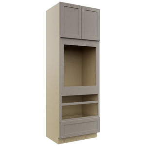 Fabuwood Galaxy Horizon OC3396D Tall Oven Cabinet Double, Front View