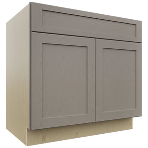 Fabuwood Galaxy Horizon SB36SDF Base Sink Cabinet, Front View