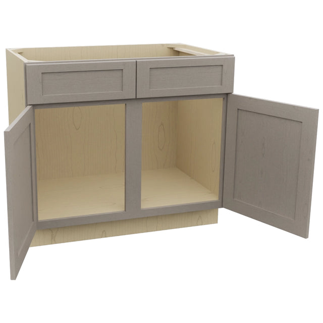 Fabuwood Galaxy Horizon SB39 Base Sink Cabinet, Open View
