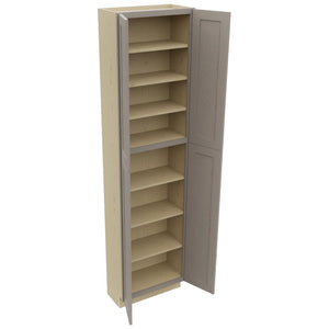 Fabuwood Galaxy Horizon TP241293 Tall Pantry Cabinet, Open View