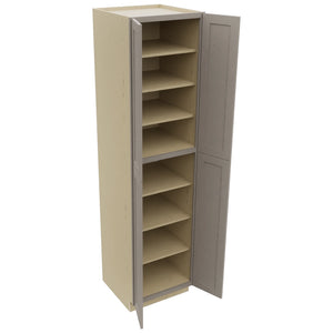 Fabuwood Galaxy Horizon TP242496 Tall Pantry Cabinet, Open View