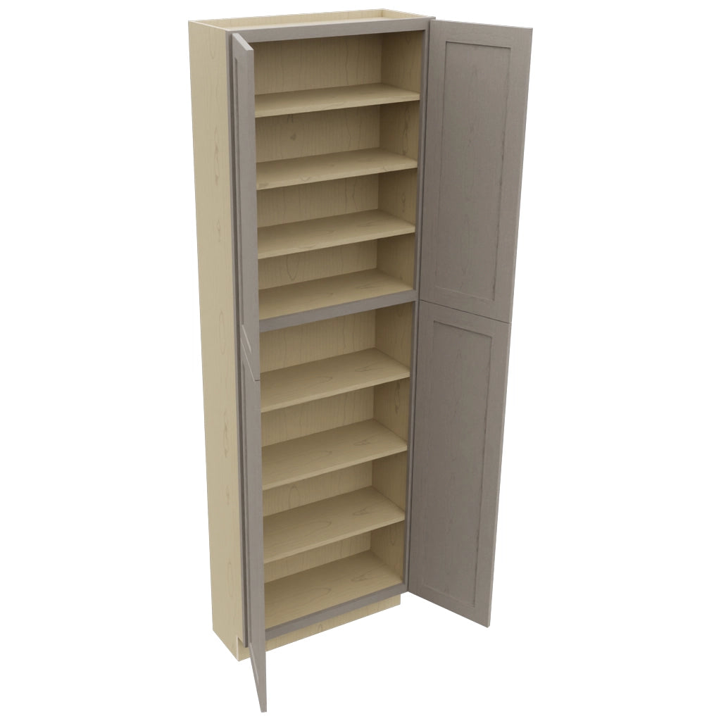 Fabuwood Galaxy Horizon TP301293 Tall Pantry Cabinet, Open View