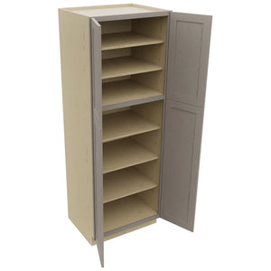 Fabuwood Galaxy Horizon TP302484 Tall Pantry Cabinet, Open View