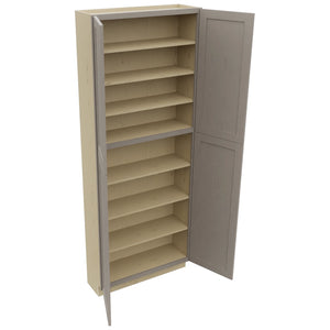 Fabuwood Galaxy Horizon TP361293 Tall Pantry Cabinet, Open View
