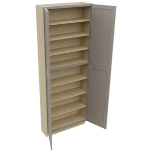 Fabuwood Galaxy Horizon TP361296 Tall Pantry Cabinet, Open View