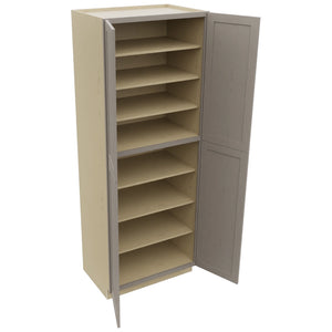 Fabuwood Galaxy Horizon TP362496 Tall Pantry Cabinet, Open View