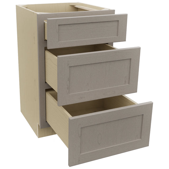 Fabuwood Galaxy Horizon VDB21-34 Vanity Drawer Cabinet, Open View