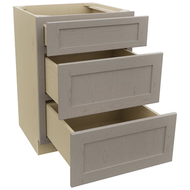 Fabuwood Galaxy Horizon VDB24-34 Vanity Drawer Cabinet, Open View
