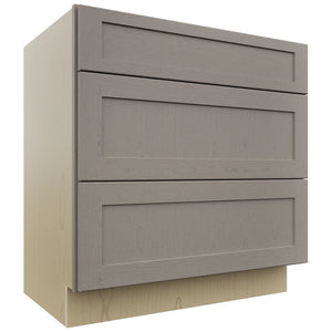 Fabuwood Galaxy Horizon VDB33-34 Vanity Drawer Cabinet, Front View