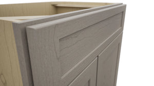 Fabuwood Galaxy Horizon VSD36DL Vanity Combo Cabinet, Detail View
