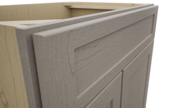 Fabuwood Galaxy Horizon VSD36DL Vanity Combo Cabinet, Detail View