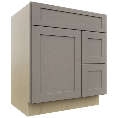 Fabuwood Galaxy Horizon VSD36DR Vanity Combo Cabinet, Front View