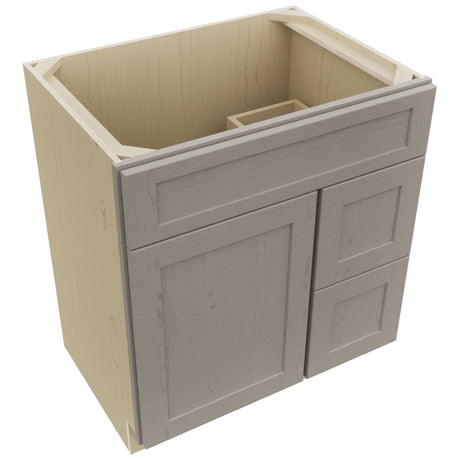 Fabuwood Galaxy Horizon VSD36DR Vanity Combo Cabinet, Top View