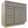 Fabuwood Galaxy Horizon VSD42 Vanity Combo Cabinet, Front View
