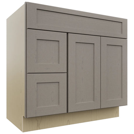 Fabuwood Galaxy Horizon VSD42 Vanity Combo Cabinet, Front View