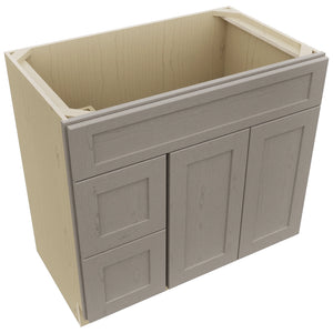 Fabuwood Galaxy Horizon VSD42 Vanity Combo Cabinet, Top View