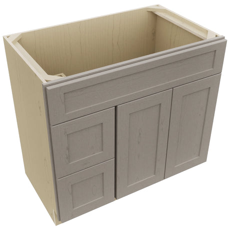 Fabuwood Galaxy Horizon VSD42 Vanity Combo Cabinet, Top View