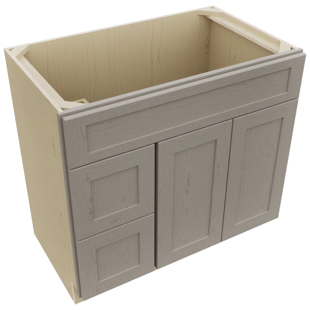 Fabuwood Galaxy Horizon VSD42 Vanity Combo Cabinet, Top View