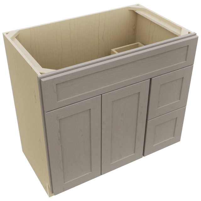 Fabuwood Galaxy Horizon VSD48 Vanity Combo Cabinet, Top View