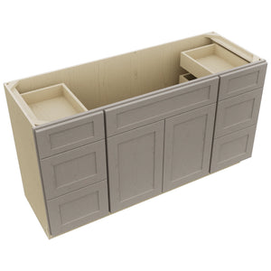 Fabuwood Galaxy Horizon VSD60SINGLE Vanity Combo Cabinet, Top View