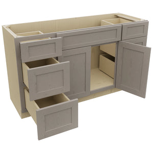 Fabuwood Galaxy Horizon VSD60SINGLE Vanity Combo Cabinet, Open View