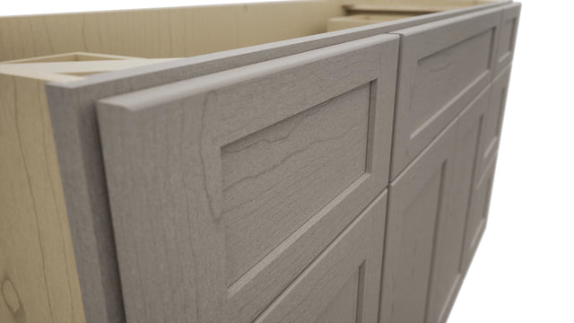 Fabuwood Galaxy Horizon VSD60SINGLE Vanity Combo Cabinet, Detail View