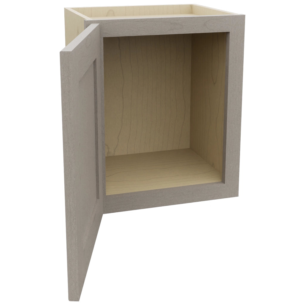 Fabuwood Galaxy Horizon W1518 Wall Standard Cabinet, Open View
