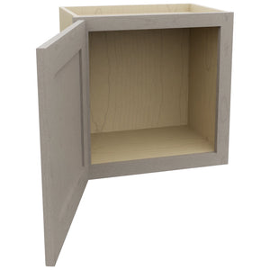 Fabuwood Galaxy Horizon W1818 Wall Standard Cabinet, Open View