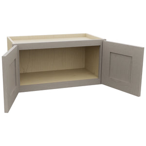Fabuwood Galaxy Horizon W2412 Wall Standard Cabinet, Open View