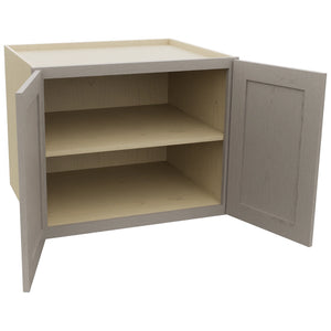 Fabuwood Galaxy Horizon W302424 Wall Deep Cabinet, Open View