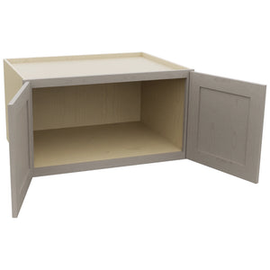 Fabuwood Galaxy Horizon W331824 Wall Deep Cabinet, Open View